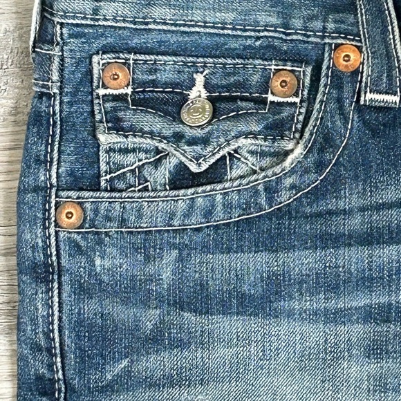 True Religion Men's Slim Blue Jeans Sz 29 - Picture 3 of 13